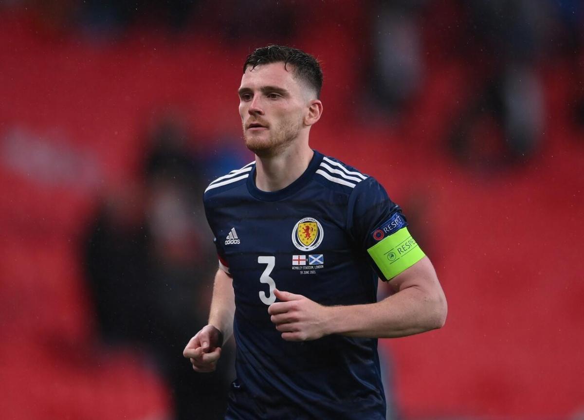 Scotland defender Andy Robertson